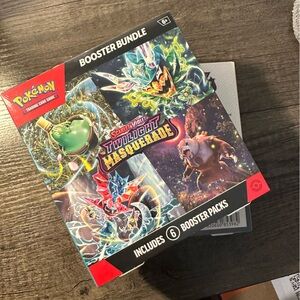 Pokemon Twilight Masquerade Booster Bundle - Red, Green, Blue